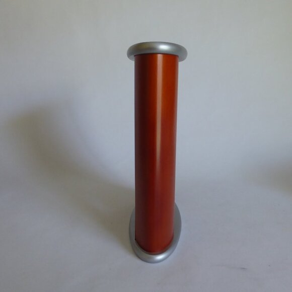 NEW IN BOX VINTAGE INFINITY BRAND 10.25" WOOD MANTEL QUARTZ CLOCK WITH PENDULUM - Picture 5 of 14